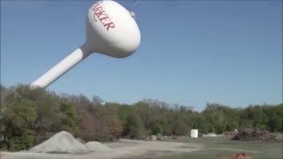 Parker Water Tower Collapse  Intense sound [upl. by Nikolaos]