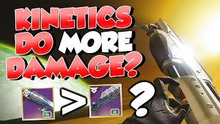 Do Kinetic Weapons Still Do More Damage Destiny 2 Forsaken [upl. by Rosabella]