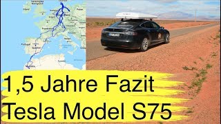 15 Jahre 45000km Tesla Model S75 Überraschende Erkenntnis zum Laden Werkstatthistorie Verbrauch [upl. by Diane-Marie965]