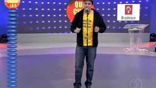 Quem chega lá Bruno Berg Camisasca Domingao do Faustao 27092009 [upl. by Erminie]