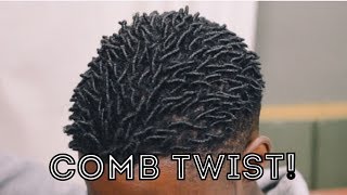 How To Get Twist With Natural Hair [upl. by Aseel]