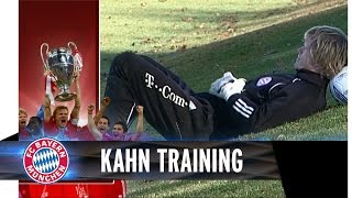 Training with Oliver Kahn [upl. by Tristis]