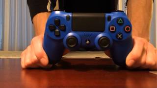 Dualshock 4 Wave Blue UNBOXING PS4 Controller Review [upl. by Wehrle326]