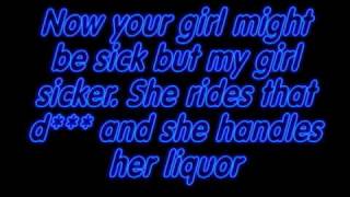 My Chick Bad  Ludacris amp Nicki Minaj Lyrics on Screen [upl. by Lyndes]