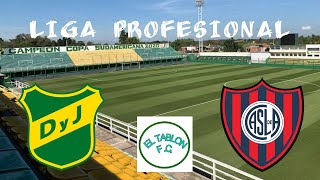 DEFENSA Y JUSTICIA  SAN LORENZO EN VIVO LIGA PROFESIONAL [upl. by Benia262]