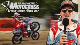 Spring Creek Pro Motocross Press Day  TWMX First Look [upl. by Ahtiekal]