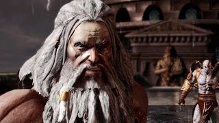 Zeus vs Kratos Full Boss Fight God of War 3 Remastered Final Boss 1080p 60FPS HD [upl. by Uah]