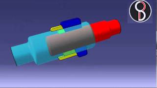 how gib and cotter joint works animation gib and cotter joint design [upl. by Laurens]