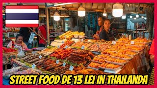 🍢🇹🇭Mananc De Pe Marginea Drumului cu 13 LEI🇹🇭 [upl. by Nosredneh]