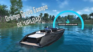 The Crew 2 Orange Grove Escape REUPLOAD with ProSettings for Frauscher 1414 Demon Powerboat [upl. by Dloraj]