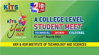 KITS YUVA 2K24 Live  A College Level Student Meet [upl. by Nessej]