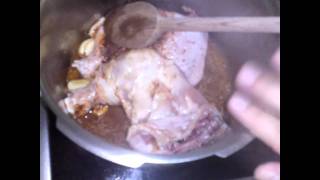 Chtitha DjedjPoulet En Sauce [upl. by Aderfla]