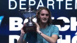 HIGHLIGHTS TSITSIPAS VS KUKUSHKIN [upl. by Lebbie534]