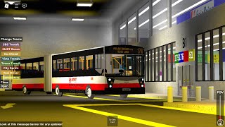 SMRT  TIB1129P on 176  Retired MercedesBenz O405G Hispano Habit Batch 1 [upl. by Aenotna215]