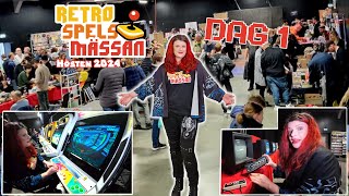 Reportage från Retrospelsmässan hösten 2024  Dag 1 [upl. by Festa]