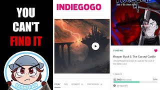 Indiegogo HIDING Comics From You Livestream Clip [upl. by Wilmar]