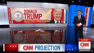 CNNs BEST 2024 Election Night REACTIONS Highlights [upl. by Hgeilyak]