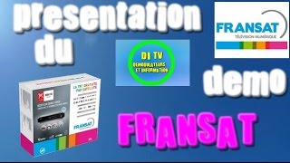 presentation du démo Fransat [upl. by Carlota]