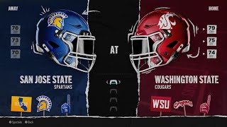 San Jose State at Washington State [upl. by Eelynnhoj428]