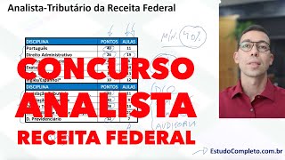 Concurso Analista da Receita Federal Veja como estudar [upl. by Salas]