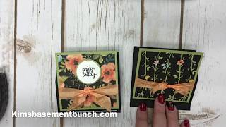 How to make a desktop calendar using Stampin Up products [upl. by Iglesias]