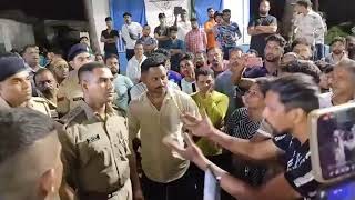 Tense Situation at Anjuna over Subhash Velingkar [upl. by Mathis]