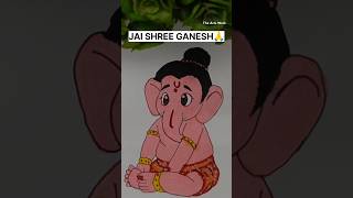 Cute Ganesh ji drawingâ˜ºï¸ðŸ˜shorts youtube [upl. by Ttereve]