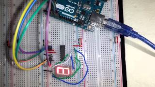 CD4511BE amp 4 Digit 7 Segment Display [upl. by Roland]