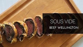 How to Make Sous Vide Beef Wellington  girlunderpressure [upl. by Ahterod]