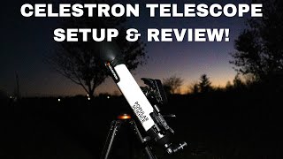 Popular Science Telescope Setup amp Review  Beginner Telescope Tutorial [upl. by Drofdarb]