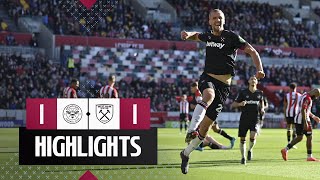 Brentford 11 West Ham  Premier League Highlights [upl. by Ylera182]