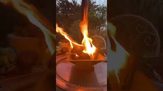 Sunrise healing fire with bird song agnihotra copper pyramid plasma lightcodetransmission [upl. by Ecidnarb]