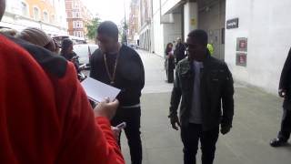 OShea Jackson jr and Jason Mitchell in London 21 08 2015 2 [upl. by Nylirak165]