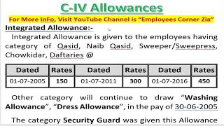 Integrated Allowance  History of Integrated Allowance  CIV Allowances  Employees Corner Zia [upl. by Avron]