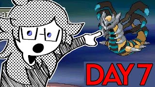 Shiny Hunting Giratina in Pokémon Platinum DAY SEVEN‼ [upl. by Nairadal]