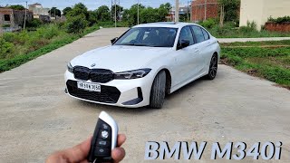 BMW M340i 2024  Walkaround Review Features Price  Bmw m340i exhaust [upl. by Esyli]