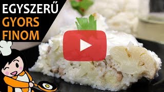 Rakott karfiol  Recept Videók [upl. by Fennie939]