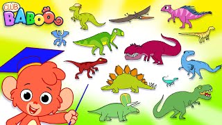 Dinosaur ABC  Learn the ABC with 26 DINOSAURS for children  Dino ABC for kids [upl. by Divod]