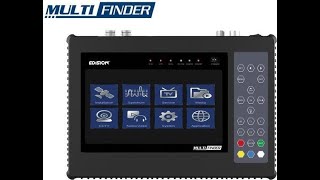 Edision MultiFinder how to identify an unknown satellite [upl. by Shari781]