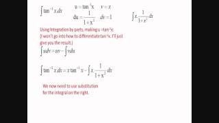 Integration inverse tan tan1x [upl. by Nhar47]