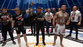 POPEK VS NORMAN PARKE cała walka [upl. by Schoenburg]