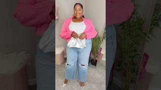 Styling a Plus size Crop Blazer plussizefashion howtostyle curvyfashion styleinspo fashionootd [upl. by Nwonknu988]