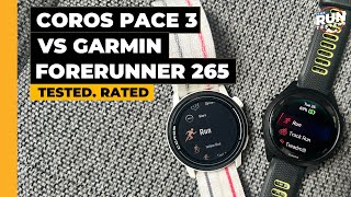 Coros Pace 3 vs Garmin Forerunner 265 Which new running watch should you buy [upl. by Avevoneg193]