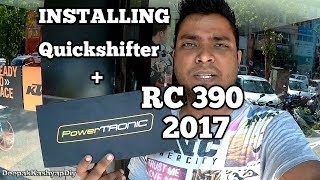 PowertronicQuickshifter  Installation DIY  KTM RC 390 2017 [upl. by Deloris]