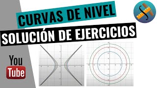 Curvas de Nivel  Solución de ejercicios [upl. by Enyamert]