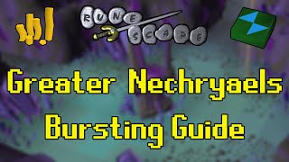 Old School RuneScape Greater Nechryaels Bursting Guide  Loot from 5000 [upl. by Carola]