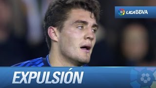 Expulsión de Kovacic por una durísima entrada a Cancelo [upl. by Aicilyhp]