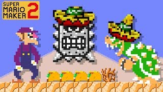 Super Mario Maker 2  Waluigis Taco Stand [upl. by Fondea]