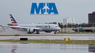 Miami International Airport in Action – 16 Minutes of Planes Landing amp Taking Off aviation [upl. by Kavanagh]