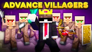 I Made Villagers Beat Minecraft For Me [upl. by Wallie29]